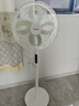 美的（Midea）【幸运草安睡1S】一级能效直流变频声控电风扇家用遥控卧室静音落地扇台式桌面抗菌大风力转页扇 实拍图