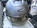 野马（YEMA）3C认证电动车头盔男女摩托车半盔夏季防晒四季通用双镜片0感天窗电瓶车安全帽370S 亚钛灰配透长镜 实拍图