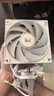 九州风神（DEEPCOOL）玄冰500白CPU电脑散热器（热管偏置不挡内存/加宽塔体/高性能ARGB风扇/多平台易安装/AG500WH） 实拍图