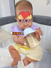 贝亲ppsu奶瓶 新生儿奶瓶 宽口径宝宝水瓶 婴儿喝奶瓶 儿童离乳吸管瓶 240ml 带L奶嘴（6个月+） 实拍图