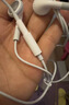 Apple/苹果 有线耳机转接头3.5毫米转USB-C/Typc-C接口 适用USB-C接口的iPhone/iPad 实拍图