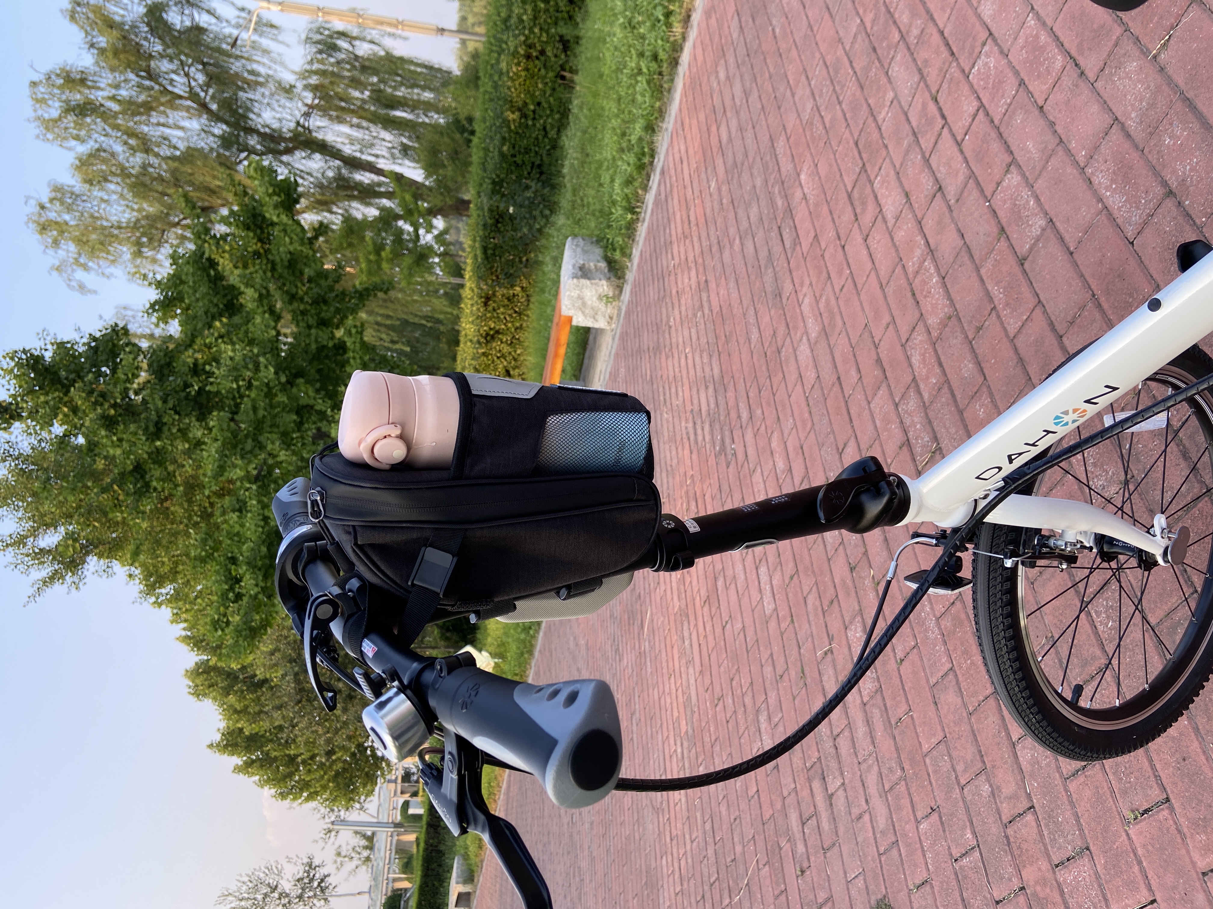 大行（DAHON）折叠自行车配件水壶包尾包p8前梁包k3d5山地车公路车骑行收纳包 黑色 实拍图