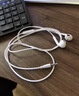 纽曼（Newmine）【金榜】NM-LK06 半入耳式线控有线耳机 手机耳机 音乐耳机 3.5mm接口 电脑笔记本手机适用 白色 实拍图