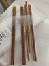 玉米（CORN）筷子分人一个吃饭鸡翅木可爱2025新款木质无漆无蜡儿童宝宝饭盒 实拍图