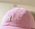 MLB官方 KARINA同款男女时尚百搭软顶棒球帽遮阳帽户外夏季CP77 洛杉矶道奇队/深粉色 均码 实拍图