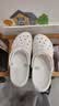 卡骆驰（CROCS）贝雅云彩女士洞洞鞋休闲鞋|208186  白色-100    37 /38(240mm)   实拍图