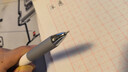 派通（Pentel ）【热门商品】轻羽系列0.5mm按动浮游中油笔 软握胶学生办公用圆珠笔（替芯ZRN5 ）黑色BZN205-AX 实拍图