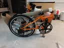 大行（DAHON）SP18折叠自行车20英寸18速成人男女旅行运动公路车载单车KAC083 橙色 实拍图
