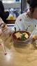 希乐扣Cilock玻璃饭盒可微波炉加热专用饭盒上班带饭餐盒密封分隔保鲜盒食品级 实拍图