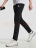 迪桑特（DESCENTE）TRAINING系列男士PT ZERO透气轻薄梭织运动长裤 BK-黑色 M (170/80A) 实拍图