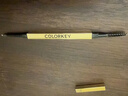 Color Key珂拉琪刀锋小金筷眉笔三支装防水防汗持久自然生日礼物 实拍图