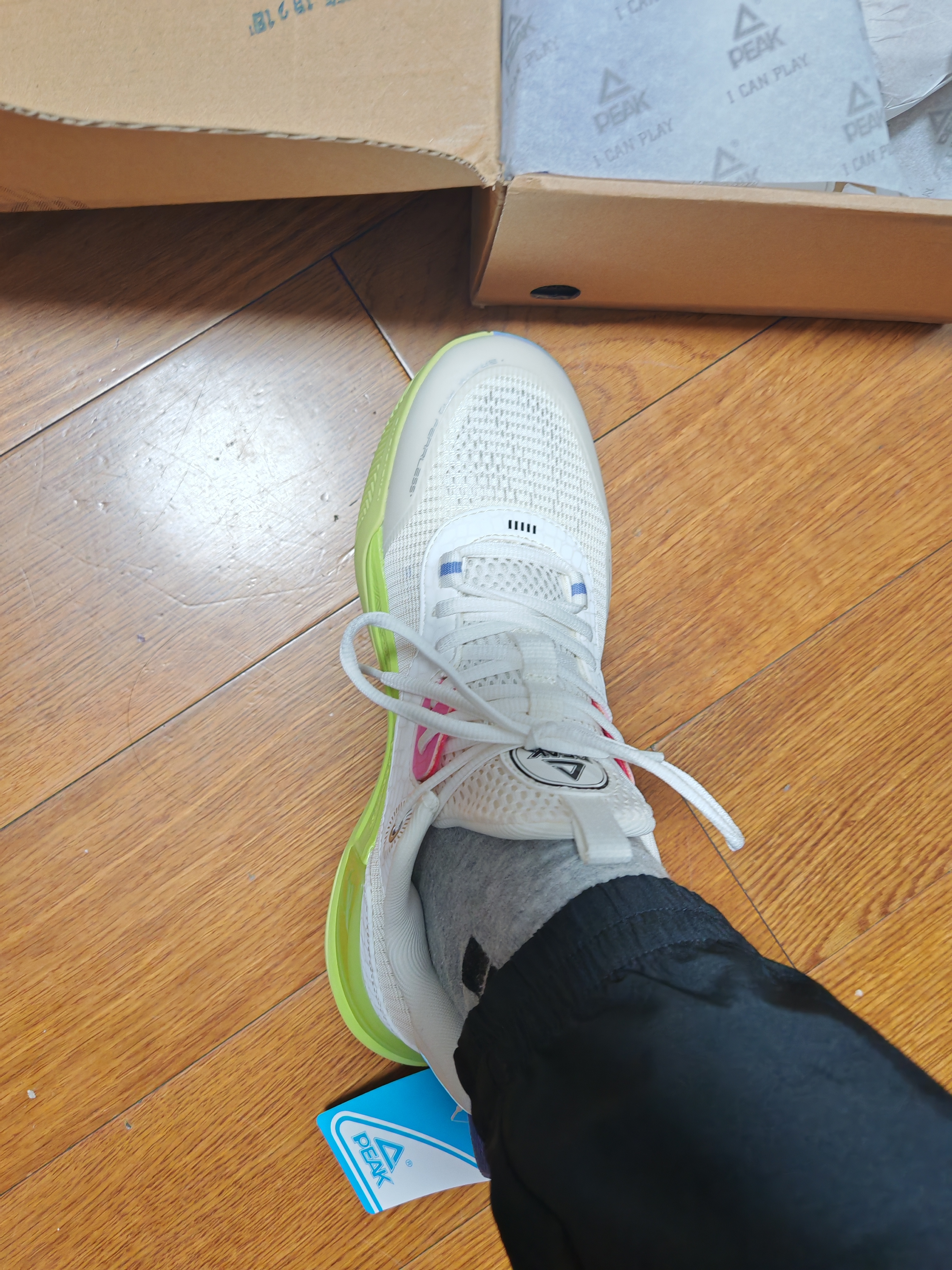 匹克态极游侠2.0篮球鞋男鞋舒适减震实战比赛球鞋运动鞋子男DA410027 实拍图