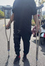 冠爱（GUANAI）膝关节可调节支具医用碳纤维膝盖固定腿部支架下肢前交叉韧带护具 实拍图