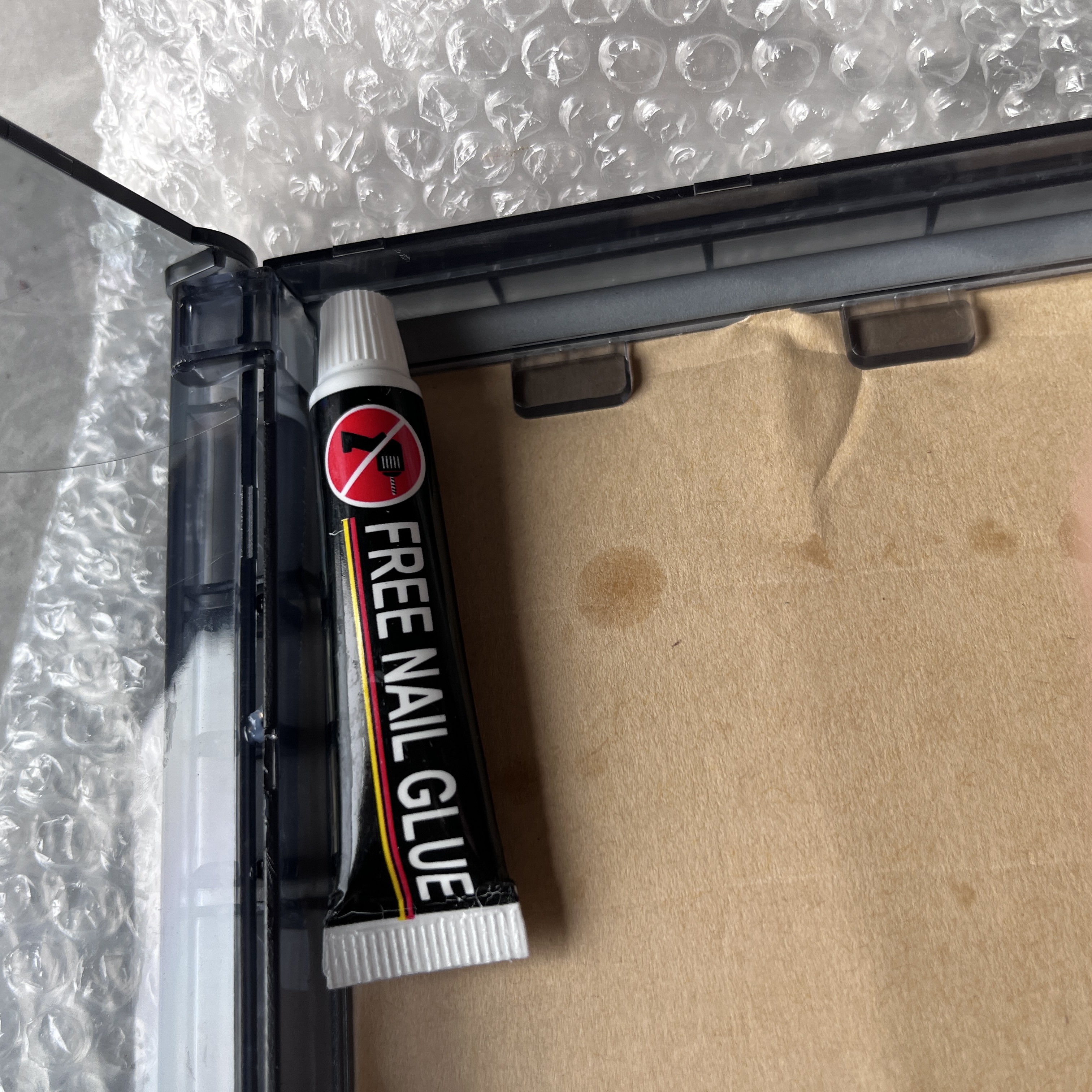 国际电工（FDD）86型自粘贴加高插座防水罩防溅盒智能电源插座防水盒保护罩 86型三位通用(黑透) 实拍图