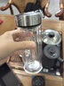希诺双层玻璃杯男家用商务办公泡茶杯子过滤车载水杯XN-9301 265mL 实拍图