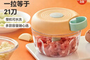 小熊（Bear）捣蒜器 打压蒜泥捣碎神器 家用拉蒜器绞肉馅搅碎机器 CX-D0010 实拍图