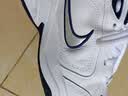 耐克轻便训练鞋秋季健身缓震老爹鞋NIKE AIR MONARCH 4 415445 102白色/金属银/深藏青 42 (265mm) 实拍图