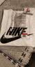 耐克(NIKE)男短袖T恤 纯棉 运动休闲 舒适百搭 AR5005-101 白色L 实拍图