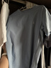 杰克·琼斯（JACK&JONES）26年男装四季打底T恤男士凉感透气多色情侣款短袖t恤水洗不易走形 浅蓝色A43 XS 165 实拍图
