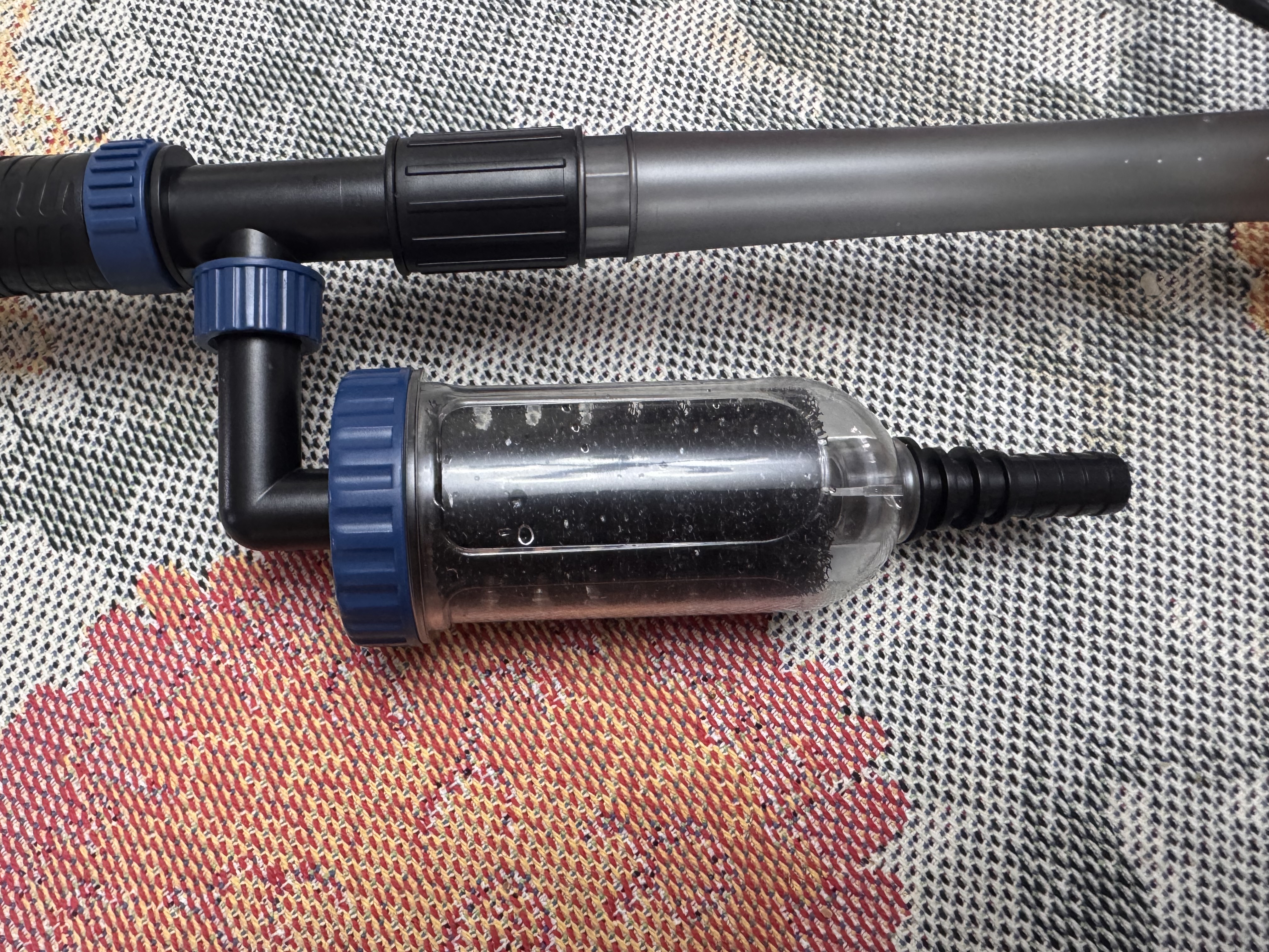 森森鱼缸换水神器电动抽水器吸便器吸粪器洗沙器吸污器清洁工具 【全铜电机高扬程】20W 1000L/H 带5米水管 实拍图