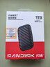 闪迪（SanDisk）精灵1TB 移动硬盘 ELE升级款 读速600MB/s  Type-C USB3.2手机直连笔记本电脑 外接存储  固态硬盘 实拍图