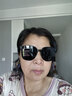 网红GM同款大脸显瘦男女墨镜网红街拍非偏光太阳眼镜紫外线潮流框 C款【男女通用】黑色 实拍图