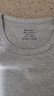 海澜之家保暖内衣男士秋衣秋裤男100%纯棉抗菌防螨秋冬季内衣圆领保暖套装 100%纯棉抗菌防螨-浅麻灰 XL /175(体重130-150斤) 实拍图