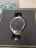 华为HUAWEI WATCH 5 42mm高端款烁金色904L不锈钢表壳星云杏素皮复合表带eSIM通话手表 实拍图