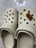 卡骆驰（CROCS）檀健次同款经典洞洞鞋轻便百搭女沙滩鞋包头拖鞋男鞋|10001 骨白色-2Y2(含智必星) 39 (240mm) 实拍图