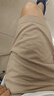 优衣库水洗全棉舒适短裤男女装/休闲短裤26春夏新款481571 474129 481571/34驼色 2XL 实拍图