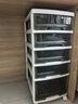 JEKO&JEKO抽屉式收纳柜化妆品收纳盒储物柜文件柜置物架夹缝柜32cm宽4浅1深 实拍图