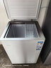 海尔（Haier）100L单温冰柜小型家用小冰柜减霜一级能效冷藏冷冻转换深冷冷柜小冰箱BC/BD-100GHW9D价保618 实拍图