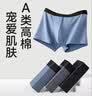 京东京造【新疆棉】2026新款男士内裤纯棉短裤夏季男10A抗菌平角特级4条 实拍图