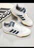 adidas ENTRAP美式校园风运动少年感复古篮球风板鞋男女阿迪达斯   白色/黑色   40 实拍图