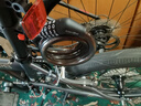 大行（DAHON）自行车锁五位密码锁通用公路车山地车锁防盗自行车锁 黑色【带锁架】 实拍图