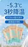京东京造冰感毛巾3条独立装湿巾 湿巾纸提神降温止汗户外运动冰雾蓝含酒精 实拍图