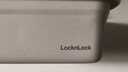乐扣乐扣（LOCK&LOCK）食品级不锈钢保鲜盒密封冰箱厨房储存收纳盒学生餐盒400ml米色 实拍图