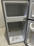 新飞冰箱小型租房用 一级能效冷 藏冷冻两用1-2人家用小冰箱 出租房双门电冰箱办公室两门 26年旗舰 76A一级能效【带净味盒】银 实拍图