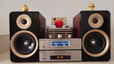 山水（SANSUI） M2胆机HIFI音效电子管CD\DVD机组合桌面发烧级蓝牙音响电视影院书架套装木质电脑办公室茶室音箱 M2套装（胆机功放+碟机层+木架） 实拍图