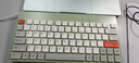 B.O.W航世 K620U有线键盘 办公键盘 超薄便携键盘 79键 台式笔记本电脑巧克力按键小键盘 橙灰绿 实拍图