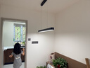雷士（NVC）一字灯餐厅灯智能高显指吸顶吊灯现代简约长条灯具WHDD36F/G-01 实拍图