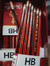 中华【热门商品】 经典红黑抽条学生办公书写HB铅笔六角 小学生专用 48支/盒 儿童节礼物 6151 HB 实拍图