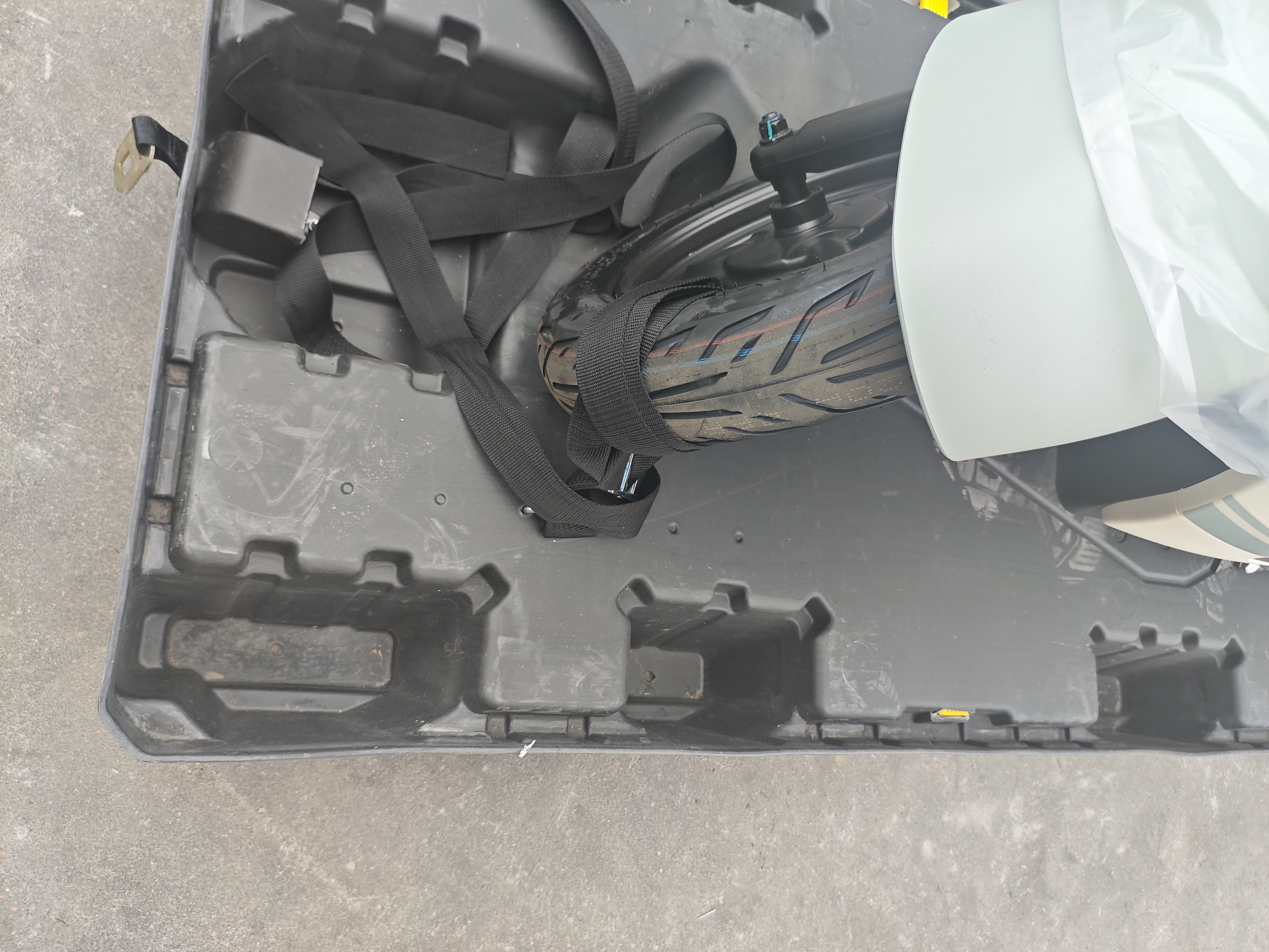 新日电动车72V20Ah铅酸电池100km长续航电动摩托车大功率电摩通勤代步电瓶车丽曼5.0 60V-本彩烟灰绿 实拍图