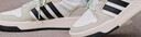 adidas ENTRAP美式校园风运动少年感复古篮球风板鞋男女阿迪达斯   白色/黑色/矾土棕   46 实拍图