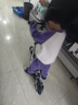 帝百伦（DEPTHPOWER）滑板车成人代步6-12岁35岁大人儿童大童以上学生折叠双减震平衡车 豪华白【碟刹手闸脚刹+防滑轮】 实拍图