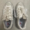 斐乐（FILA） 可颂鞋官方面包鞋运动鞋女休闲鞋老爹鞋秋季厚底增高鞋 豆腐白/燕麦色-TO 35.5 实拍图