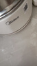 美的（Midea）电煮锅 小电锅 不锈钢0涂层电热锅 宿舍小锅多功能锅 1.6L学生寝室一体泡面小火锅XZC2017G 配蒸笼 实拍图