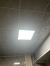 雷士（NVC） 集成吊顶灯 led吸顶灯铝扣板平板灯嵌入式厨房灯面板卫生间灯 力荐~雾银16W 正白光 30*30cm 实拍图