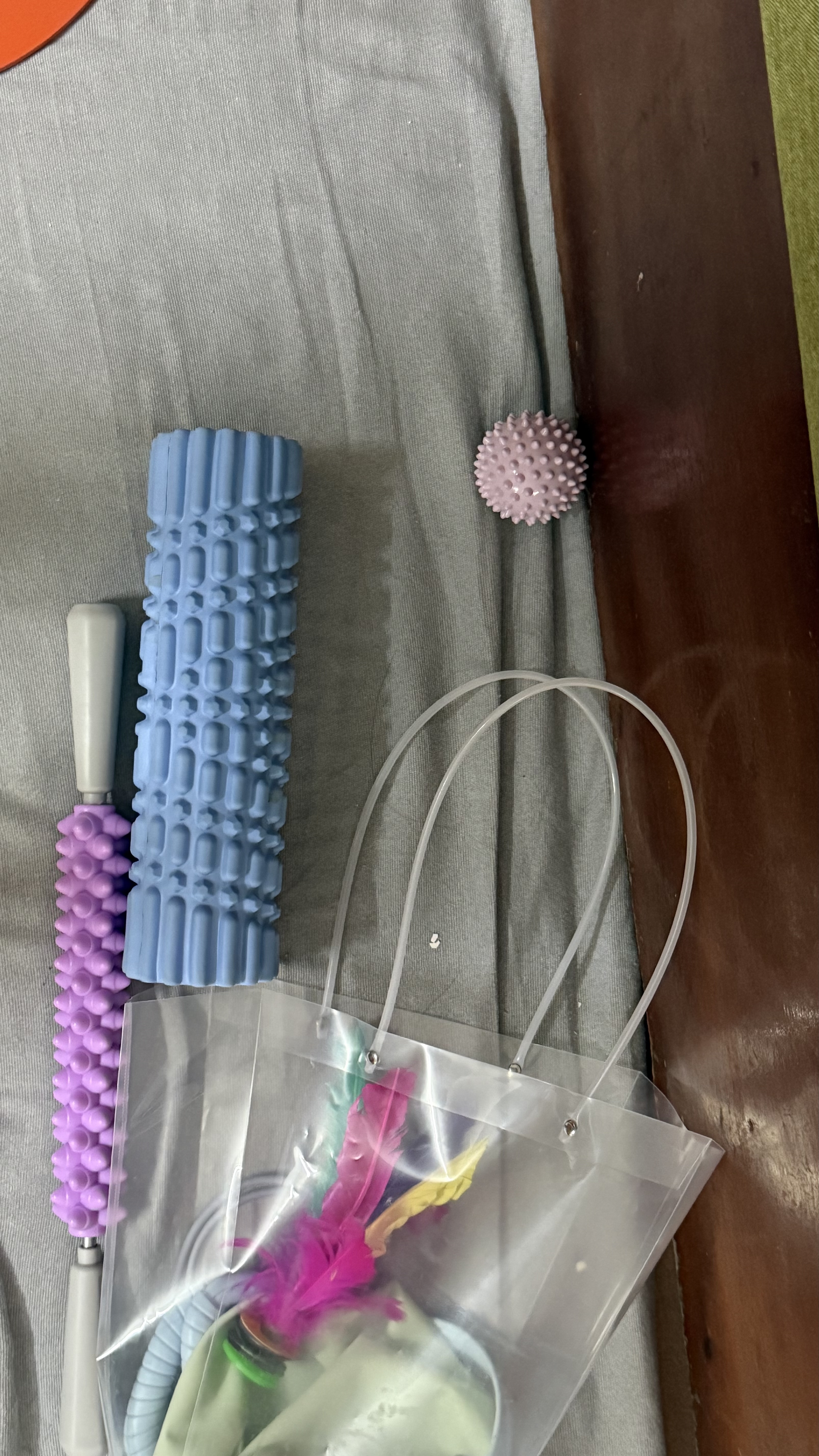 奥义狼牙棒滚轴肌肉放松滚轮筋膜按摩棒小腿部瘦腿神器 实拍图