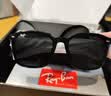 雷朋（RayBan）太阳镜大框眼镜修饰户外墨镜0RB4392D 601/81黑色镜框深灰色偏光镜片 尺寸66 实拍图